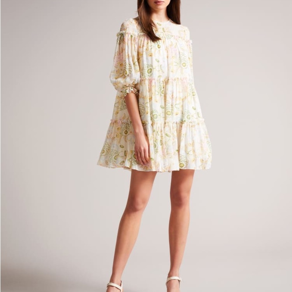 Ted Baker - Bellona Tiered Trapeze Mini Dress